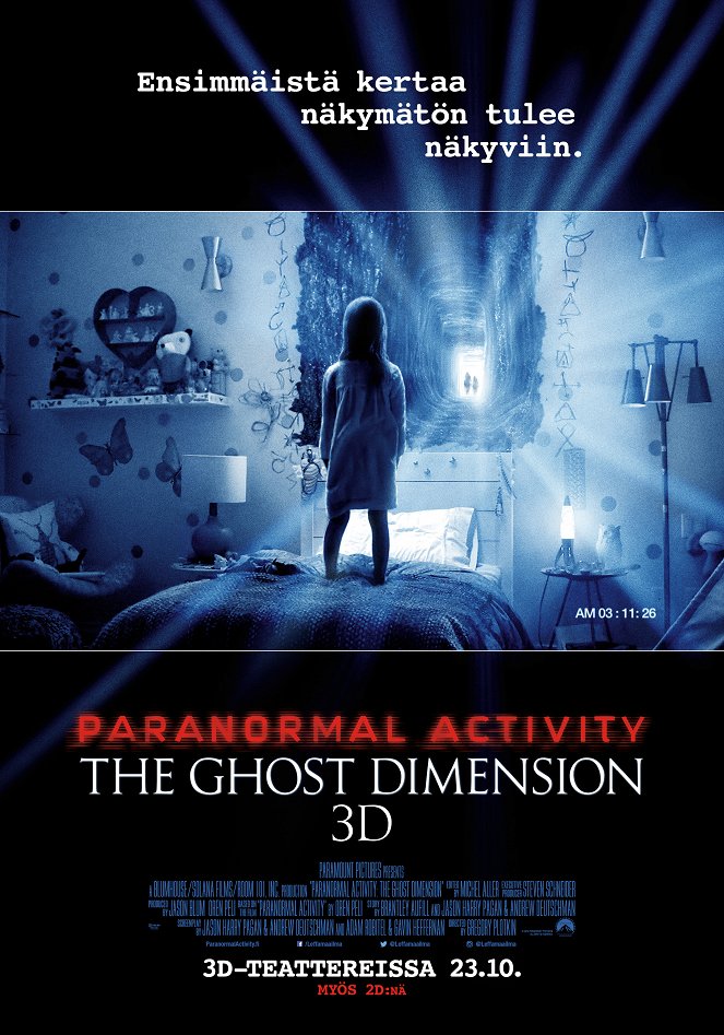 Paranormal Activity: The Ghost Dimension - Julisteet