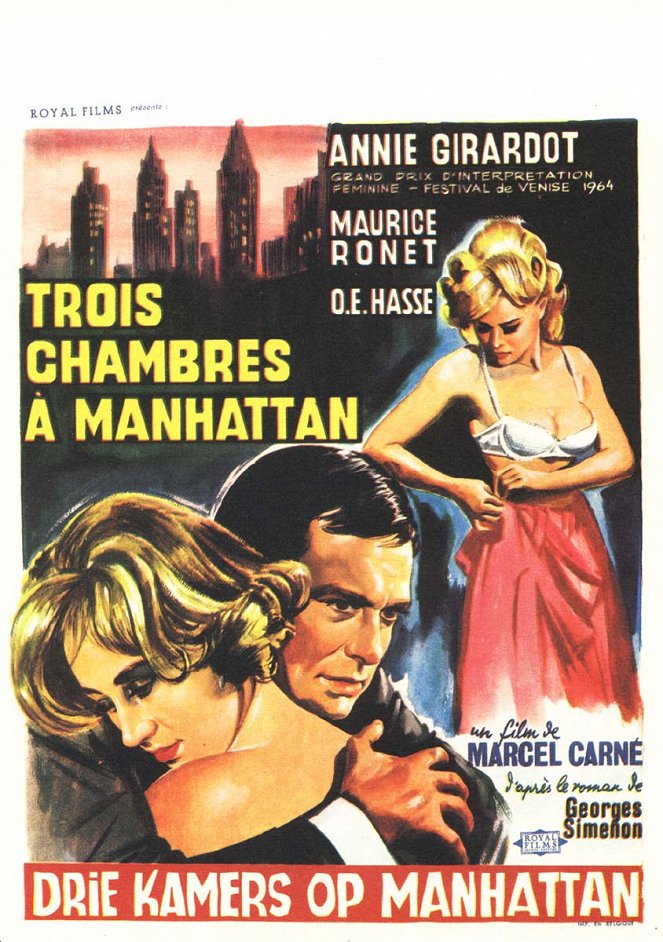 Trois chambres à Manhattan - Posters