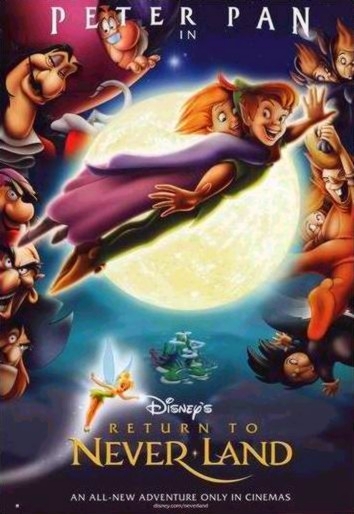 Peter Pan: Terug naar Nooitgedachtland - Posters