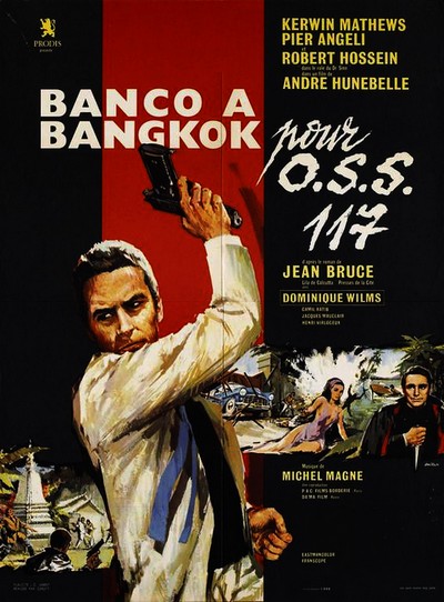 Banco à Bangkok pour OSS 117 - Plakaty