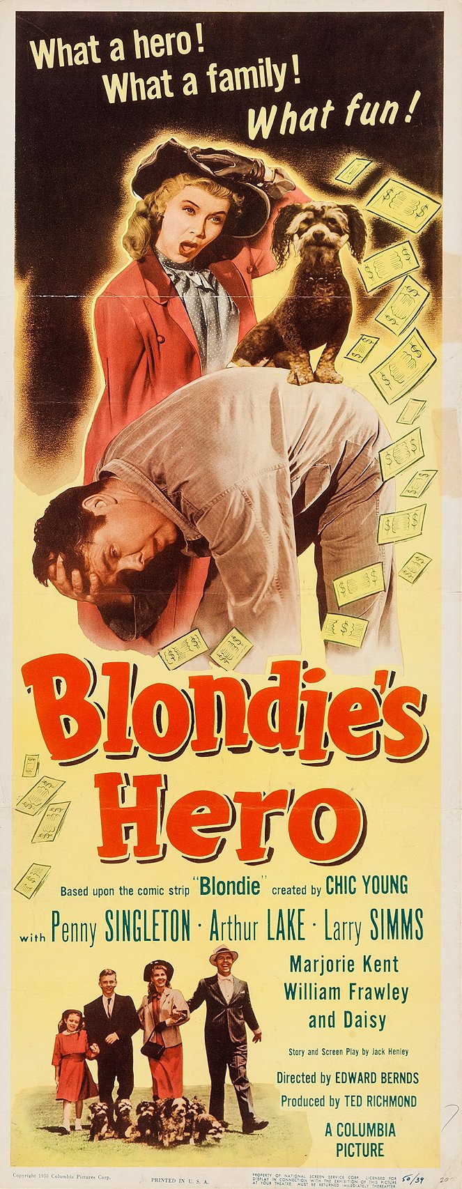 Blondie's Hero - Posters