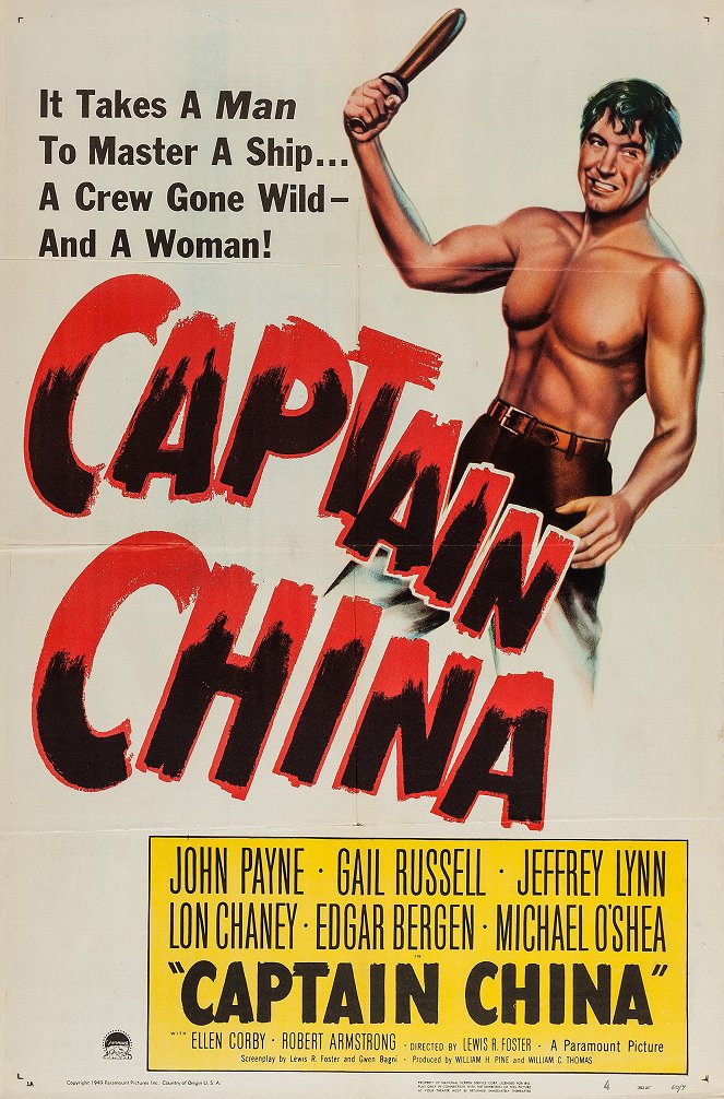 Captain China - Affiches