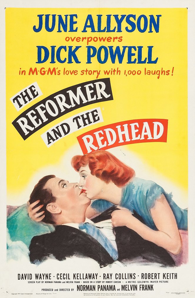 The Reformer and the Redhead - Plakátok