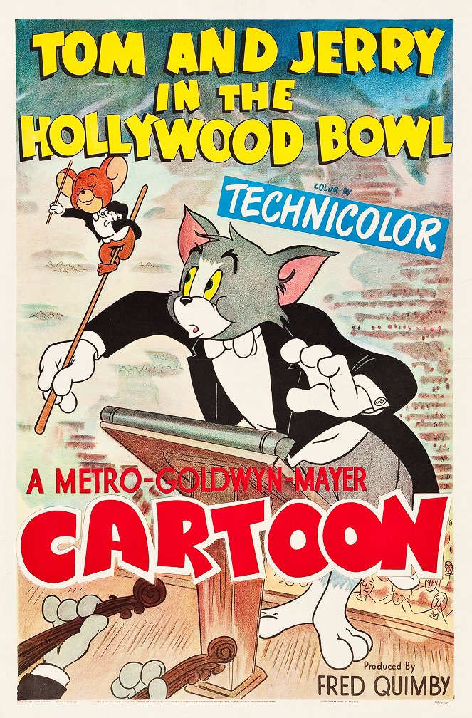 Tom et Jerry - Tom et Jerry à l'Hollywood Bowl - Affiches