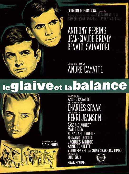 Le Glaive et la balance - Plakátok