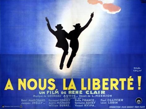 À nous la liberté - Posters