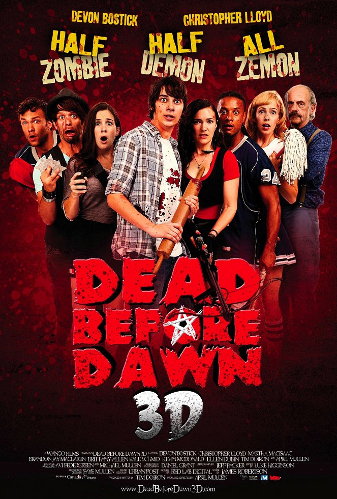 Dead Before Dawn 3D - Carteles