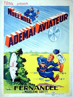 Adémai aviateur - Plakaty