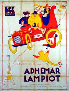 Adhémar Lampiot - Plakátok