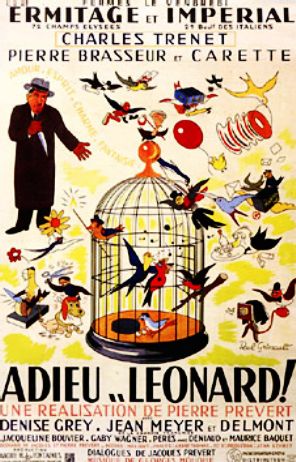 Adieu Léonard - Affiches