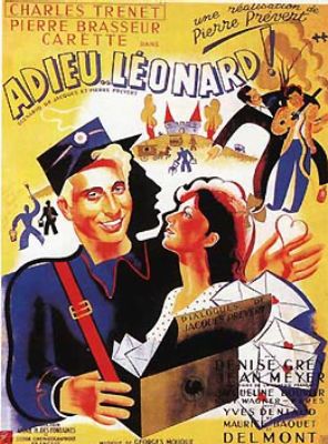 Adieu Léonard - Affiches