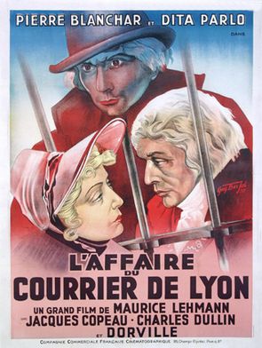 L'Affaire du courrier de Lyon - Affiches