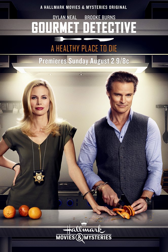 The Gourmet Detective: A Healthy Place to Die - Carteles