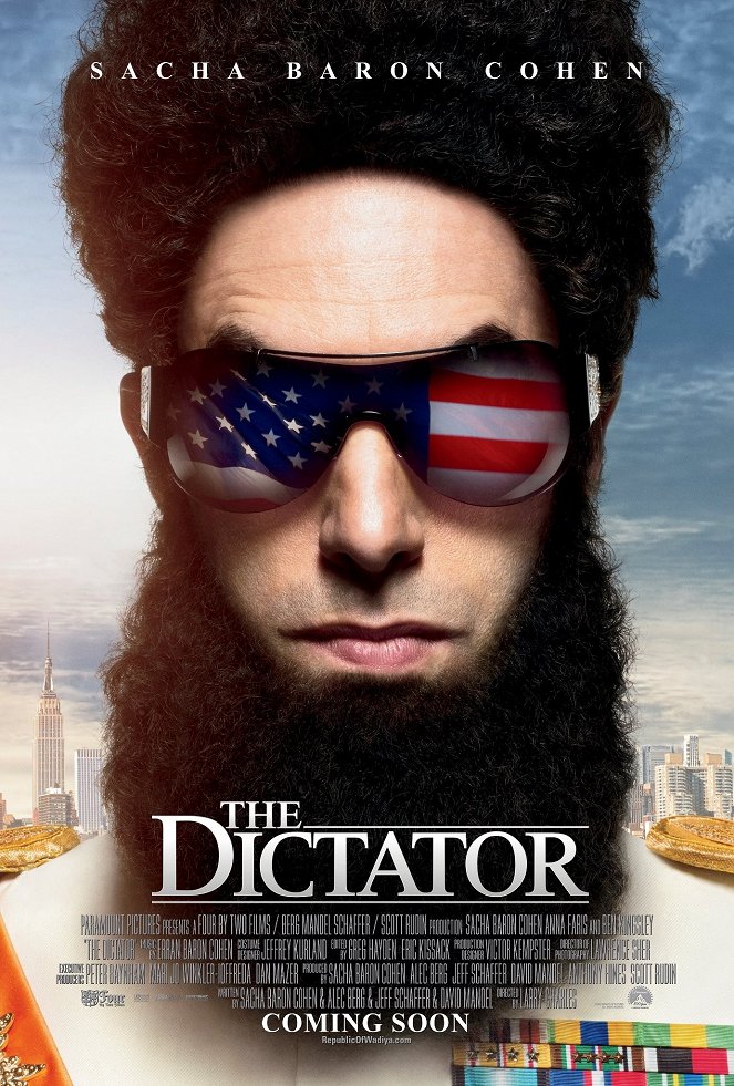 El dictador - Carteles
