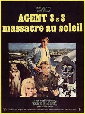 Agente 3S3, massacro al sole - Plakátok