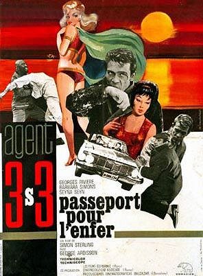 Agente 3S3: Passaporto per l'inferno - Plakátok