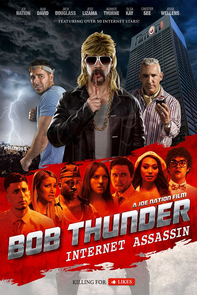 Bob Thunder: Internet Assassin - Cartazes