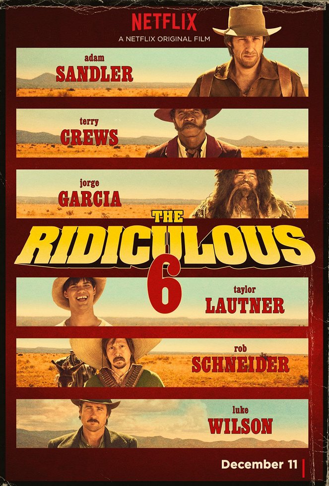 The Ridiculous 6 - Posters