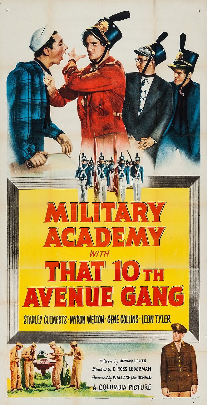 Military Academy with That Tenth Avenue Gang - Carteles