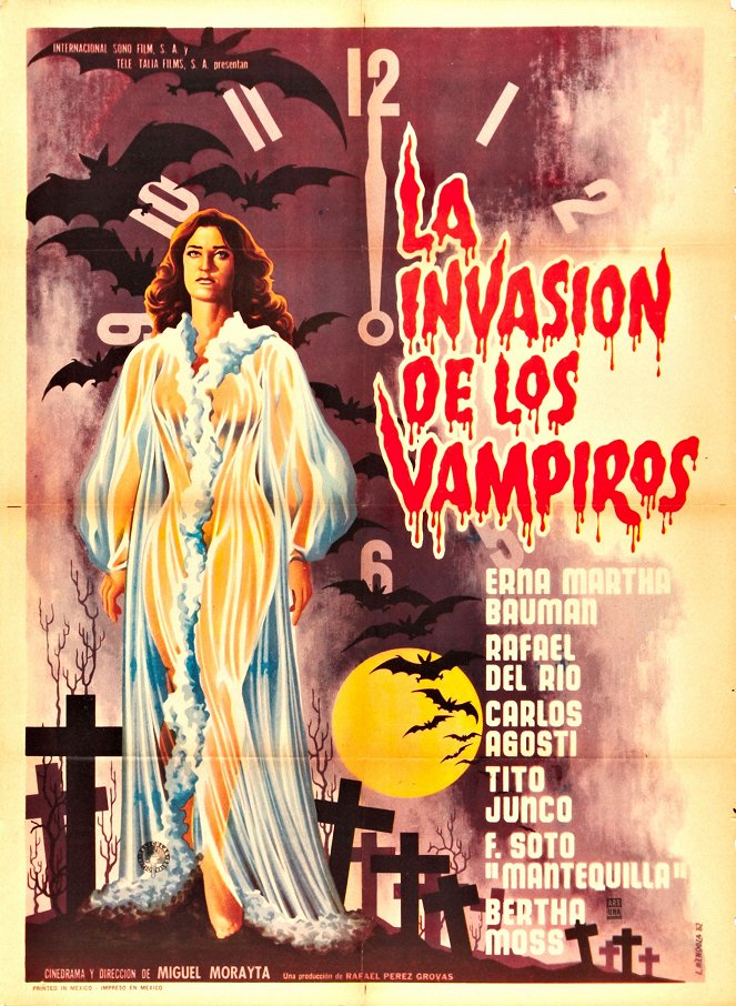 La invasión de los vampiros - Cartazes