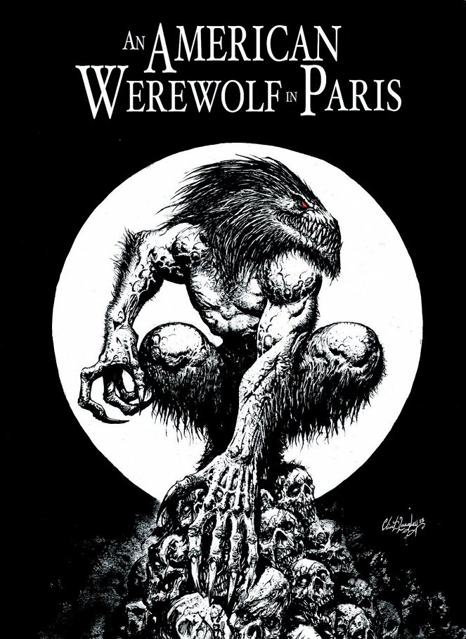 Americký vlkodlak v Paříži - Plakáty