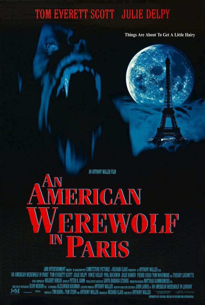Americký vlkolak v Paríži - Plagáty