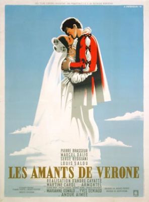 Les Amants de Vérone - Plakate