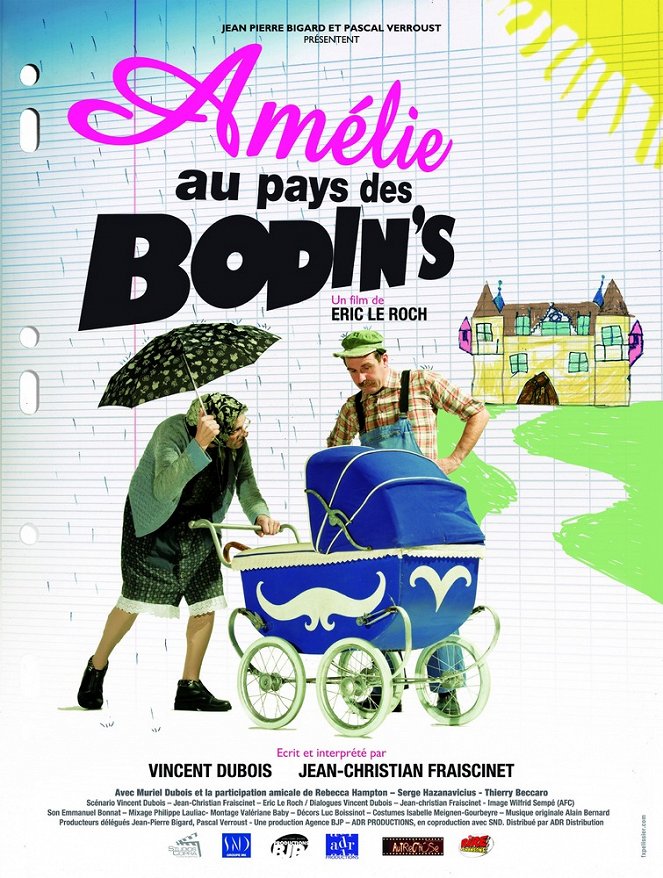Amélie au pays des Bodin's - Plakáty