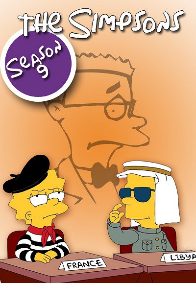 Os Simpsons - Season 9 - Cartazes