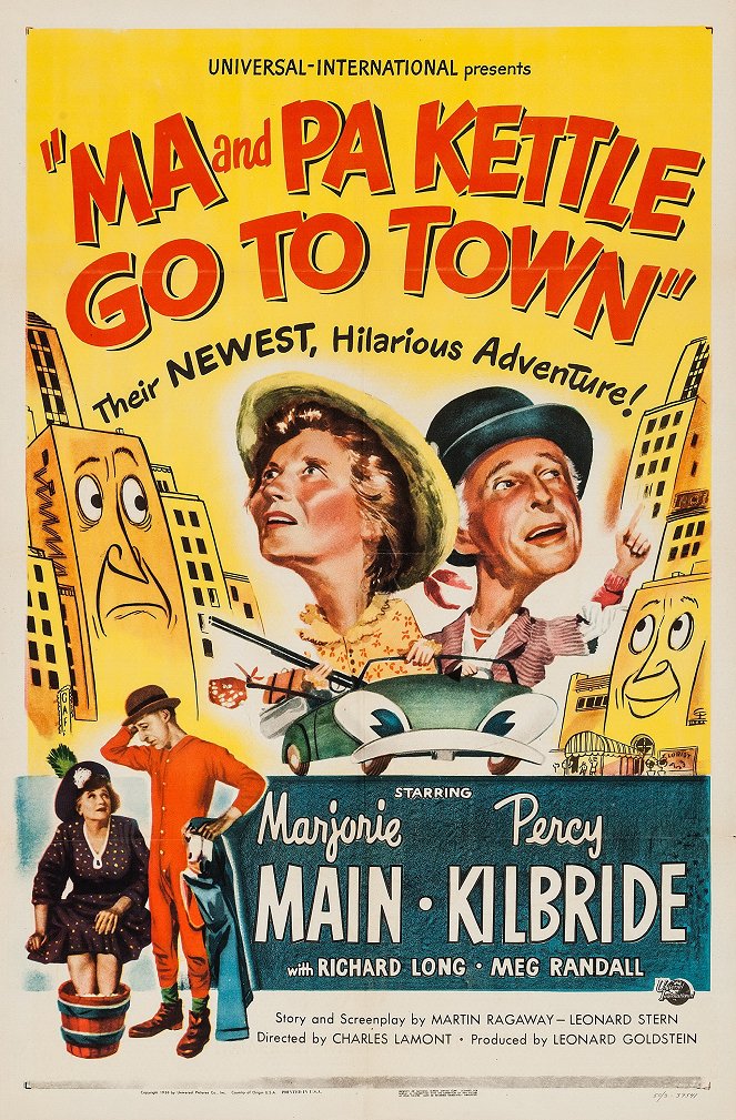 Ma and Pa Kettle Go to Town - Julisteet