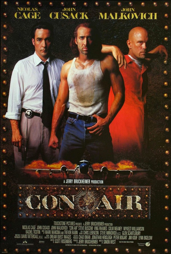 Con Air - A fegyencjárat - Plakátok