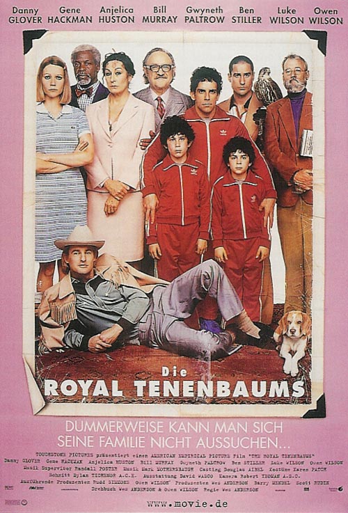 Die Royal Tenenbaums - Plakate