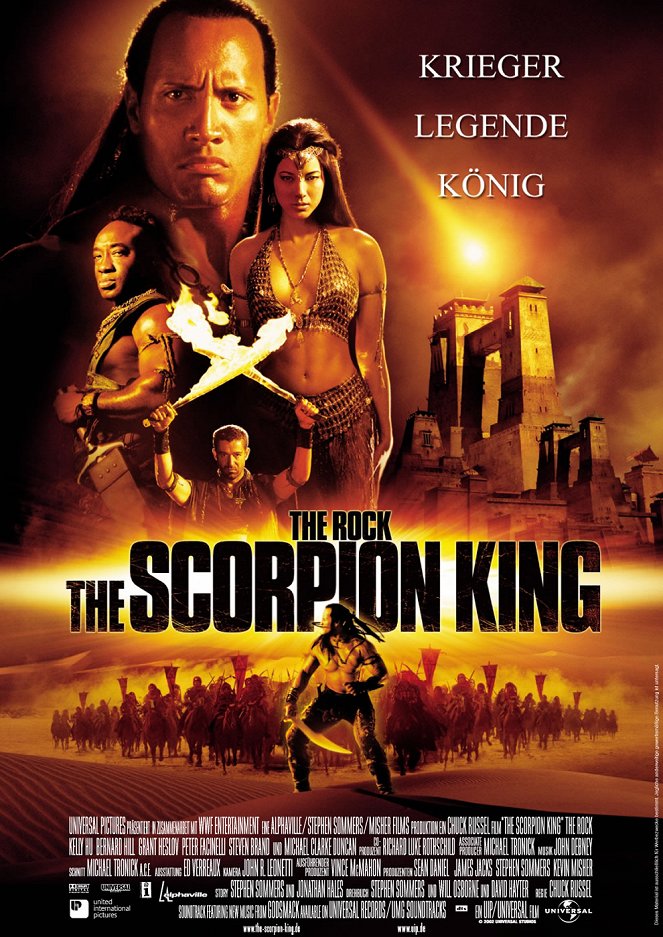 Král Škorpión - Plakáty