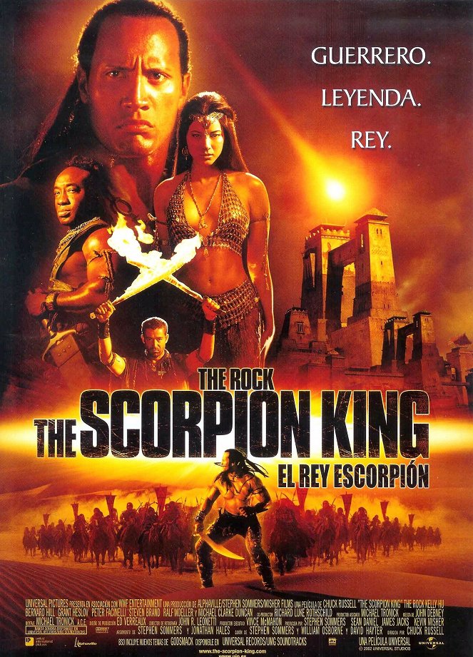 El Rey Escorpión - Carteles