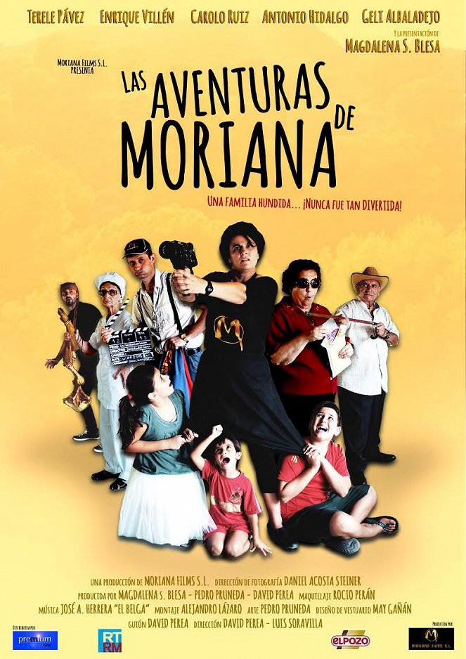 Las aventuras de Moriana - Cartazes