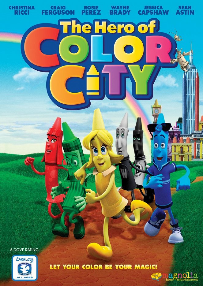 The Hero of Color City - Plakaty