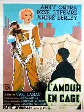 L'Amour en cage - Affiches