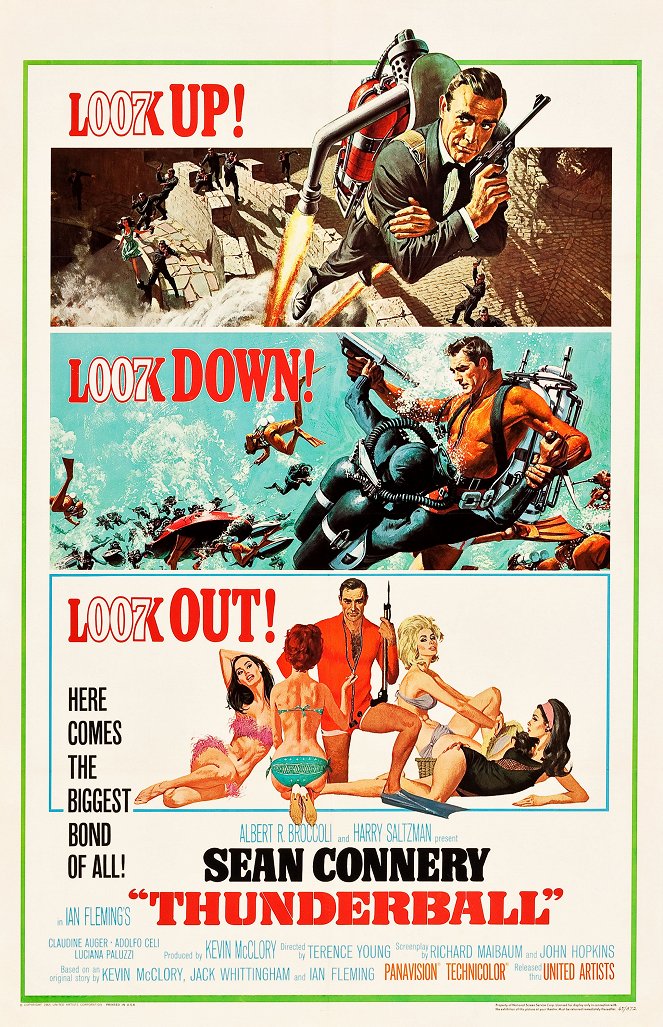 James Bond: Tűzgolyó - Plakátok