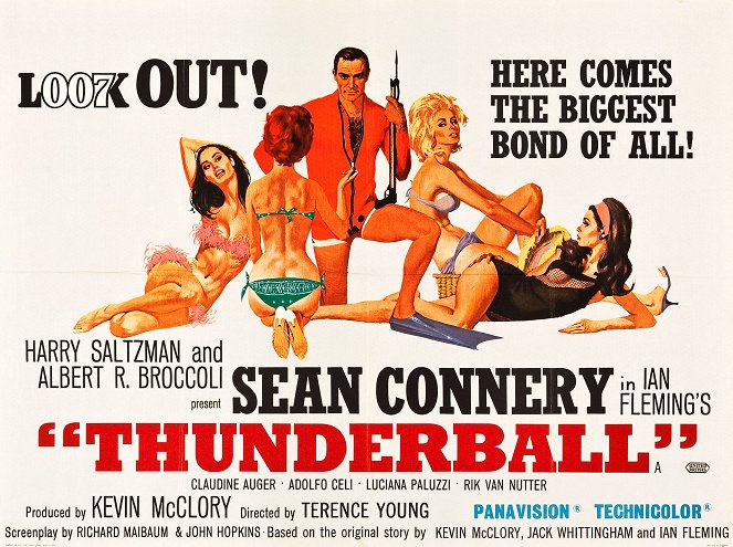 James Bond: Thunderball - Plagáty