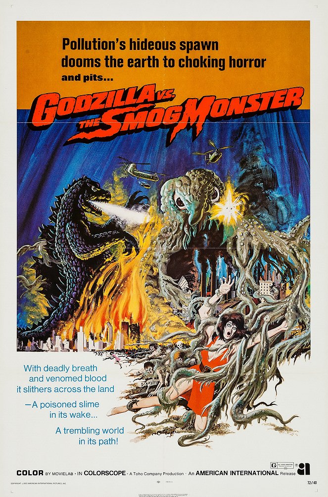 Godzilla vs. Hedorah - Posters
