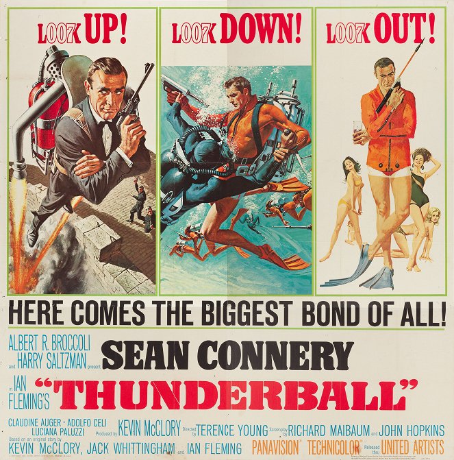 James Bond - Feuerball - Plakate