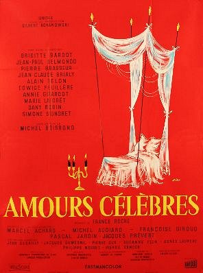 Amours célèbres - Plakátok