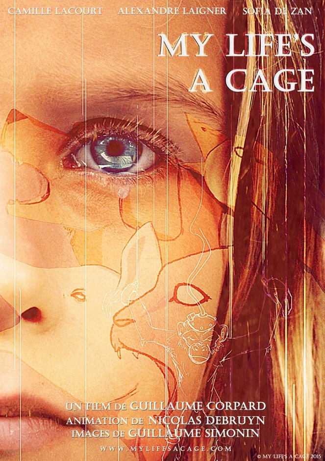 My Life's a Cage - Affiches