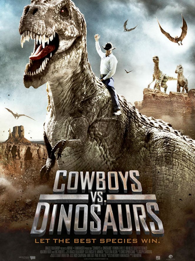 Cowboys vs Dinosaurs - Cartazes