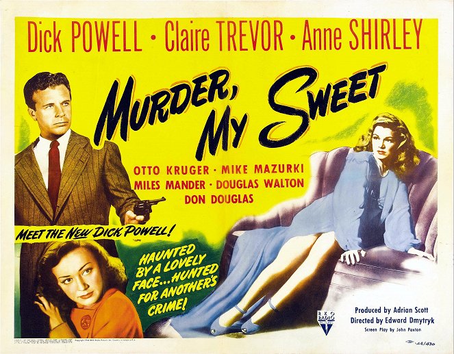 Murder, My Sweet - Plakaty