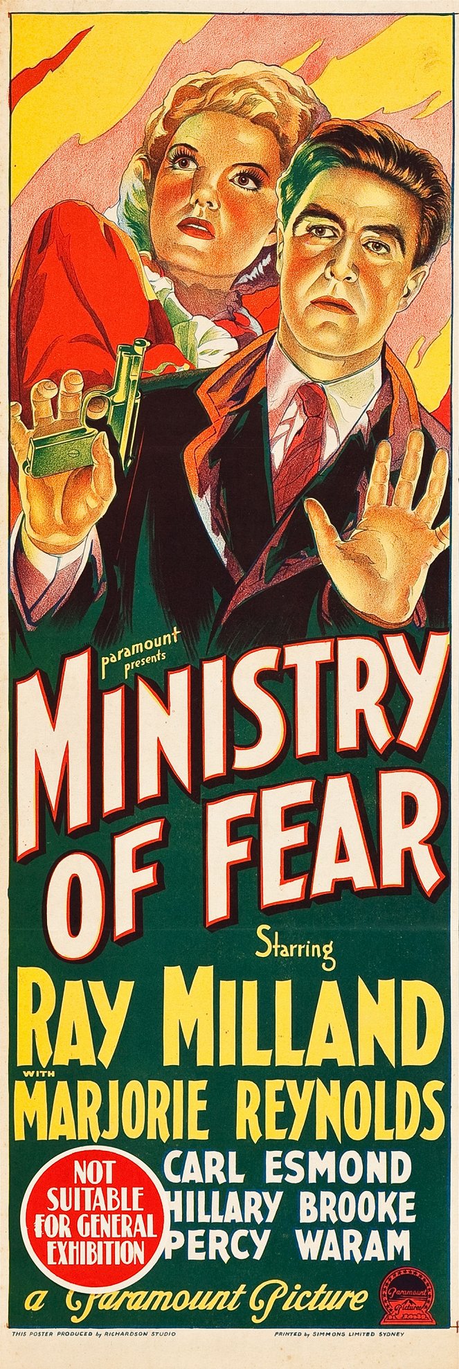 Ministry of Fear - Posters