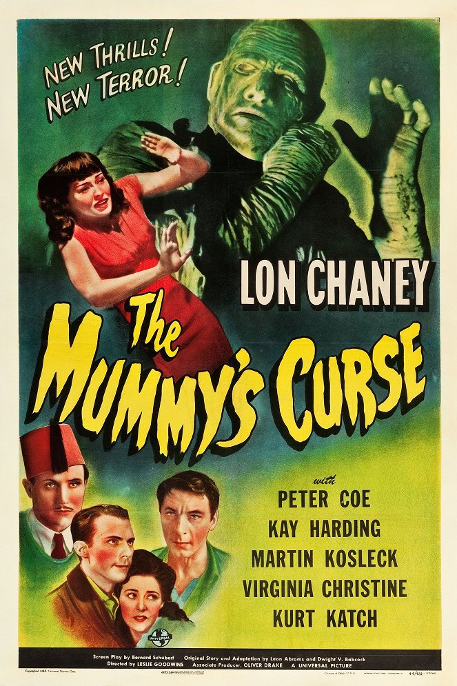 The Mummy's Curse - Carteles