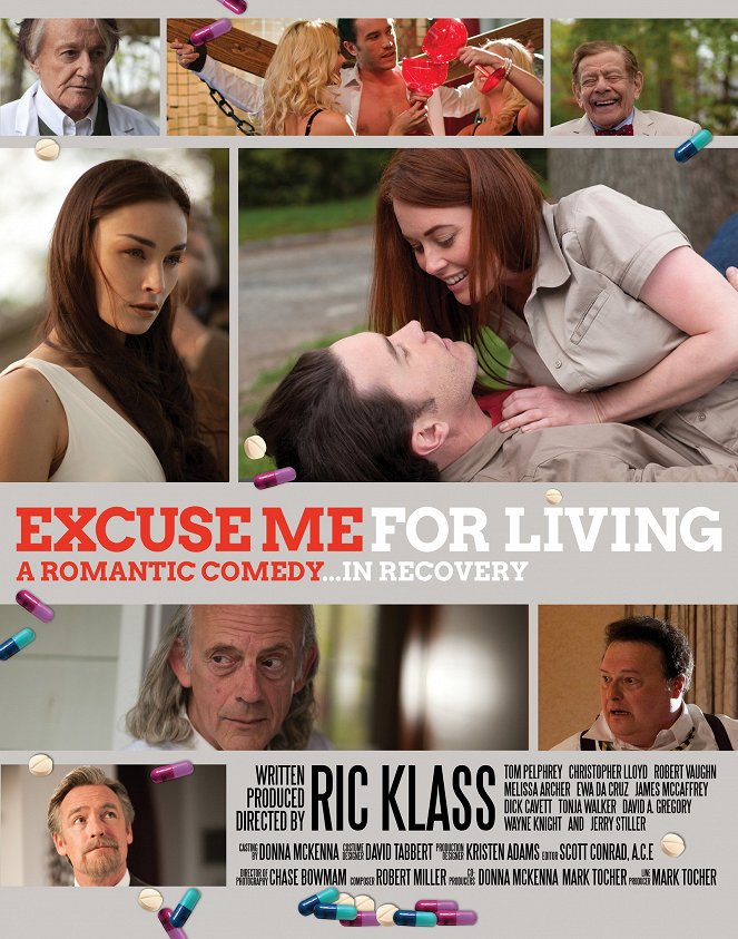 Excuse me for living - Affiches