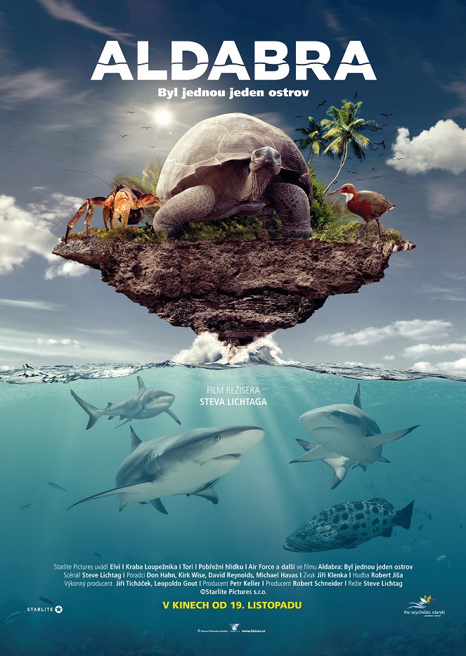 Aldabra: Byl jednou jeden ostrov - Plakate
