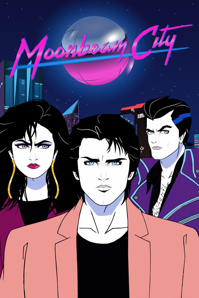 Moonbeam City: Neonové město - Plagáty